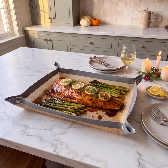 Honey-garlic salmon