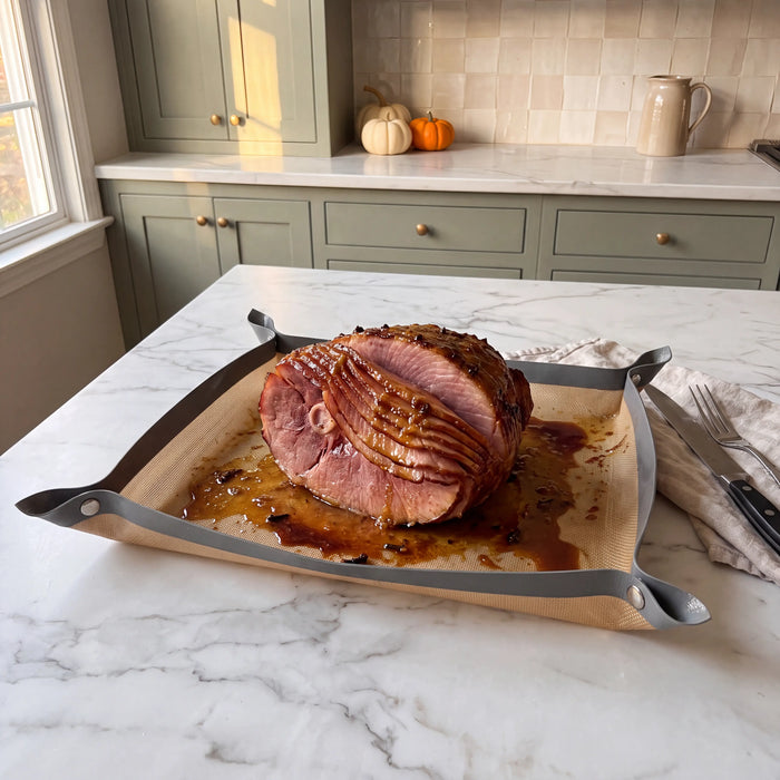 Glazed ham
